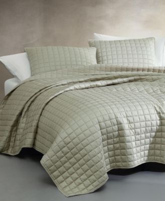 CLOSEOUT! Tencel Solid Reversible 3-Pc. Quilt Set, King