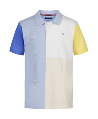 Big Boys Montauk Pieced Polo Shirt