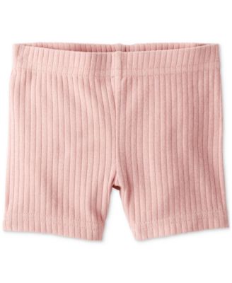 Baby Girls 2-Pc. Organic Cotton Tank & Biker Shorts Knit Set