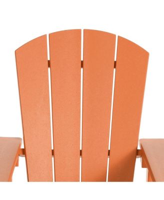 Kids Outdoor HDPE Adirondack Plastic Patio Chair