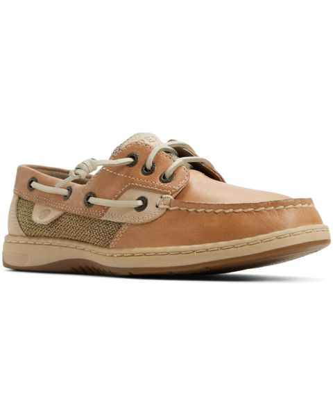 Женские туфли Sperry Rosefish 3-Eye Lace-Up Boat, цвет: Льняной разноцветный