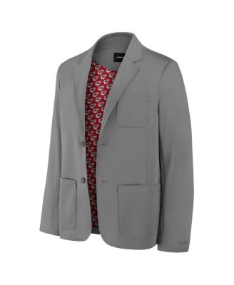 J. Palmer Men's Graphite Kansas City Chiefs Man-In-Motion Blazer