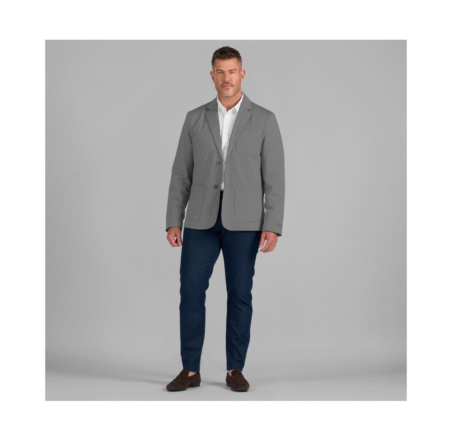 Men's Graphite Pittsburgh Steelers Man-In-Motion Blazer