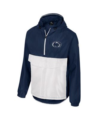 Men's Navy Penn State Nittany Lions Reloaded Anorak Half-Zip Jacket