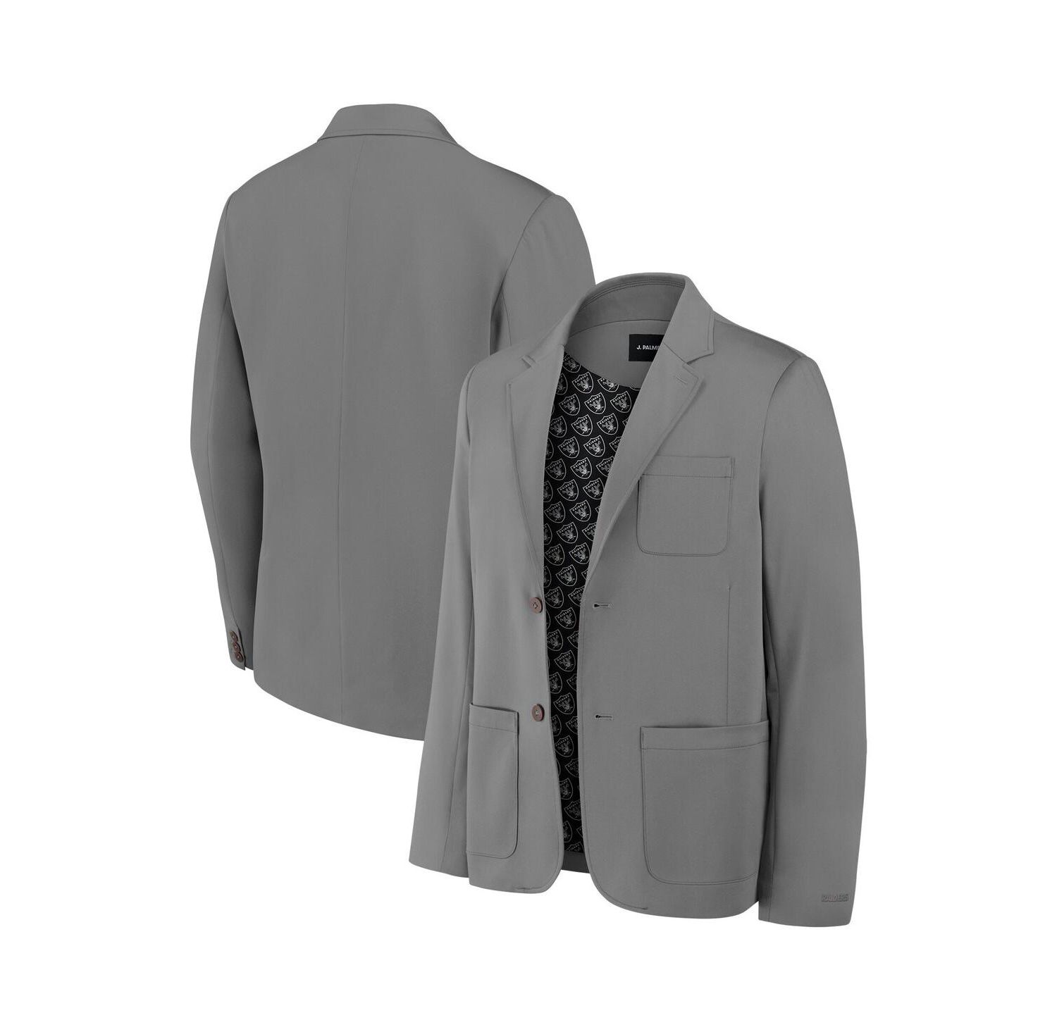 Men's Graphite Las Vegas Raiders Man-In-Motion Blazer