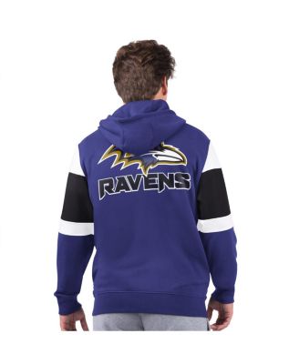 Men's Purple Baltimore Ravens Extreme Full-Zip Hoodie