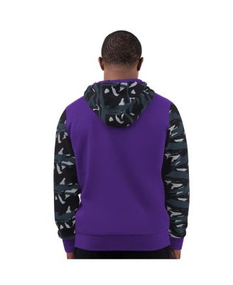 Men's Purple Minnesota Vikings Thursday Night Gridiron Full-Zip Hoodie