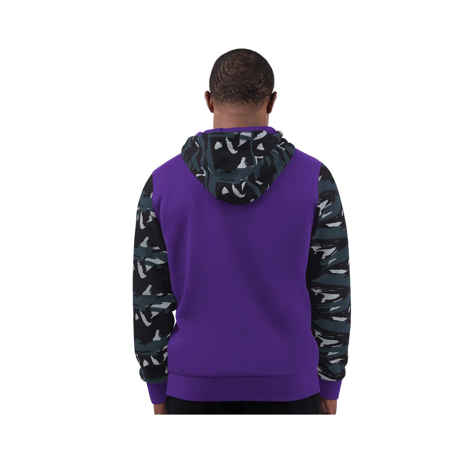 Men's Purple Minnesota Vikings Thursday Night Gridiron Full-Zip Hoodie