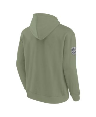 Men's Olive Dallas Stars Elements Pace Pullover Hoodie