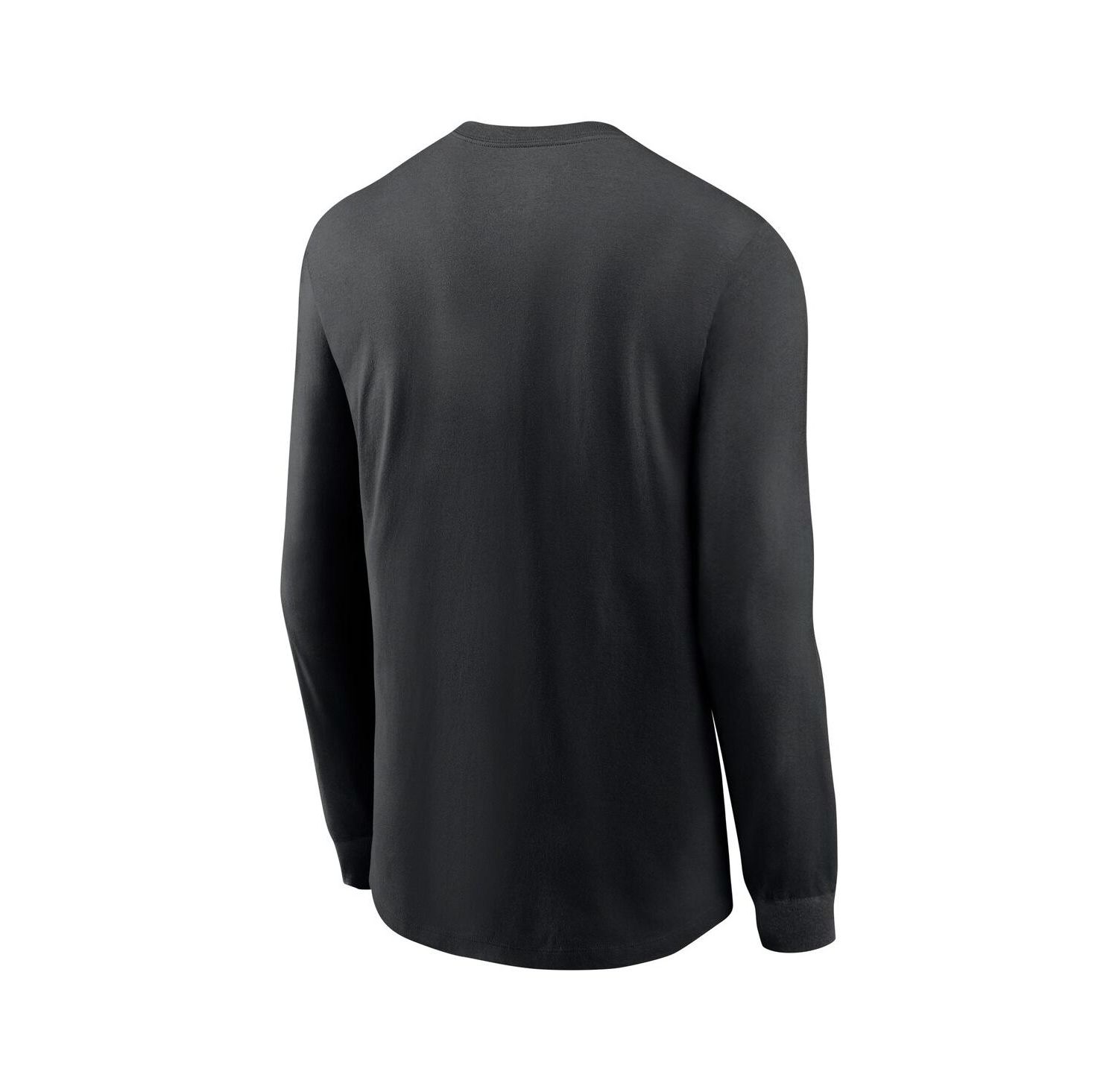 Men's Black Georgia Bulldogs Basketball Icon Two-Hit Long Sleeve T-Shirt