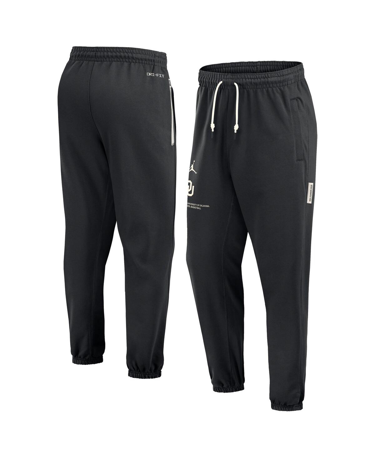 Men's Black Oklahoma Sooners Travel Performance Pants - Black