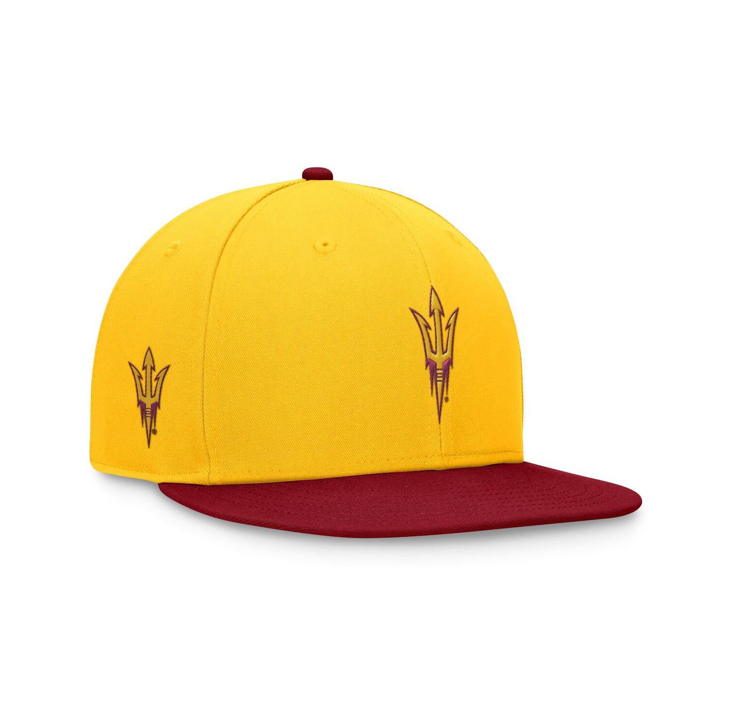 Men's Gold/Maroon Arizona State Sun Devils Rally Two-Tone Fitted Hat