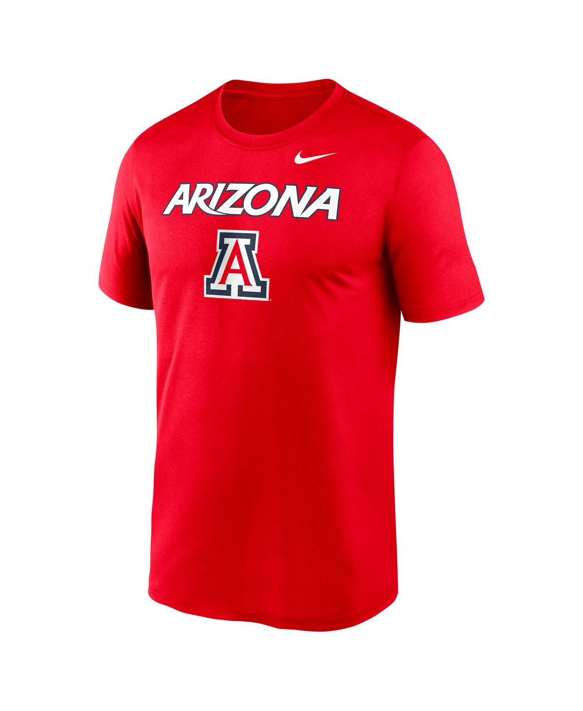 Nike Men's Red Arizona Wildcats Legend Basketball Icon Performance T-shirt In Red