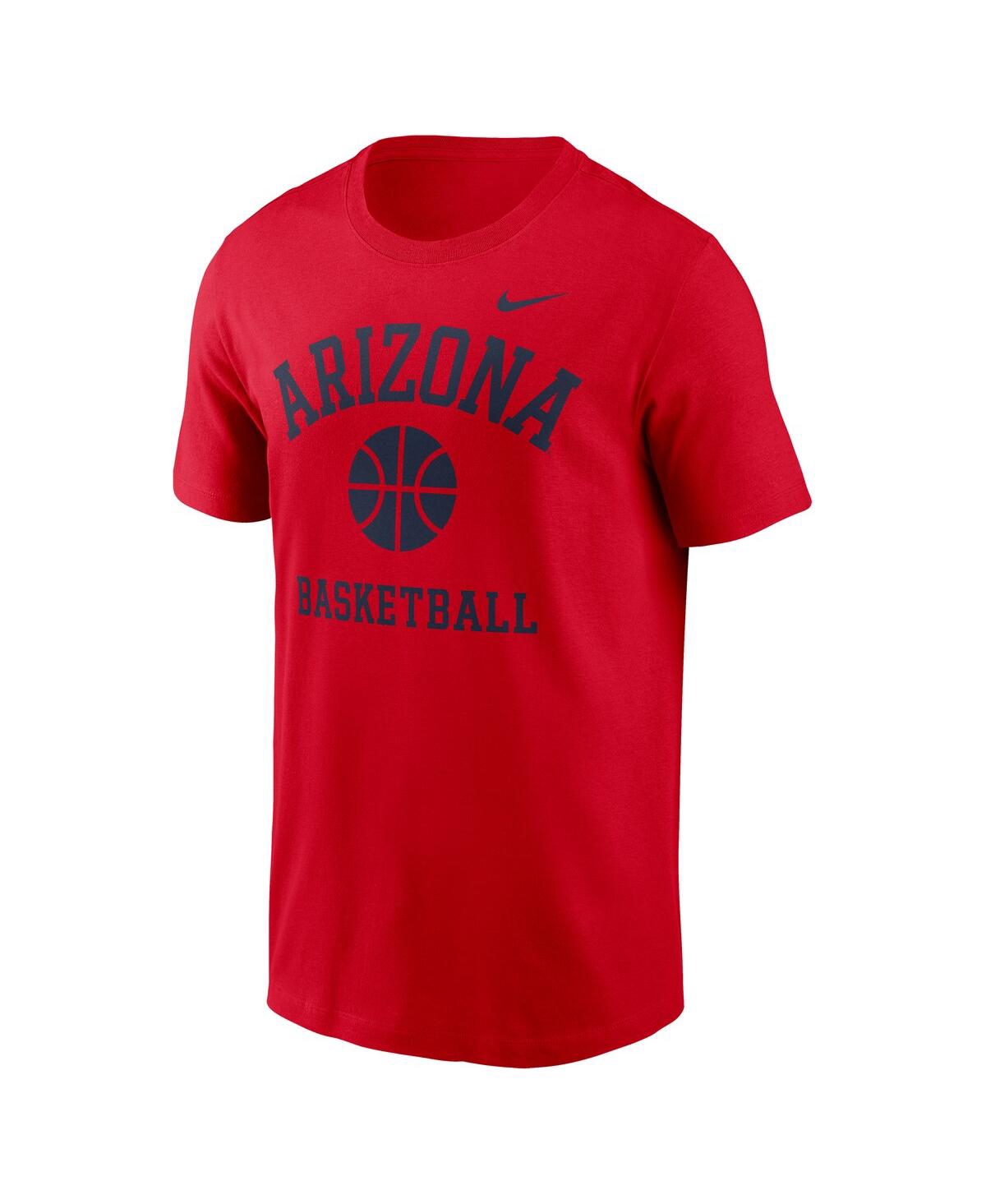 Nike Men's Red Arizona Wildcats Basketball Icon T-shirt In Red
