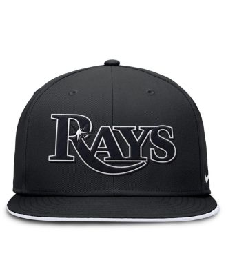 Men's Black Tampa Bay Rays Primetime True Performance Fitted Hat