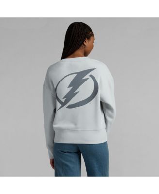 Women's Gray Tampa Bay Lightning Elements Flow Pullover Sweatshirt