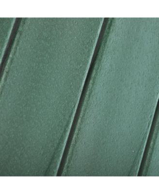 Kids 3-Piece Outdoor HDPE Adirondack Chairs With Square Side Table Set