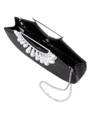 Crystal Encrusted Small Handle Bag