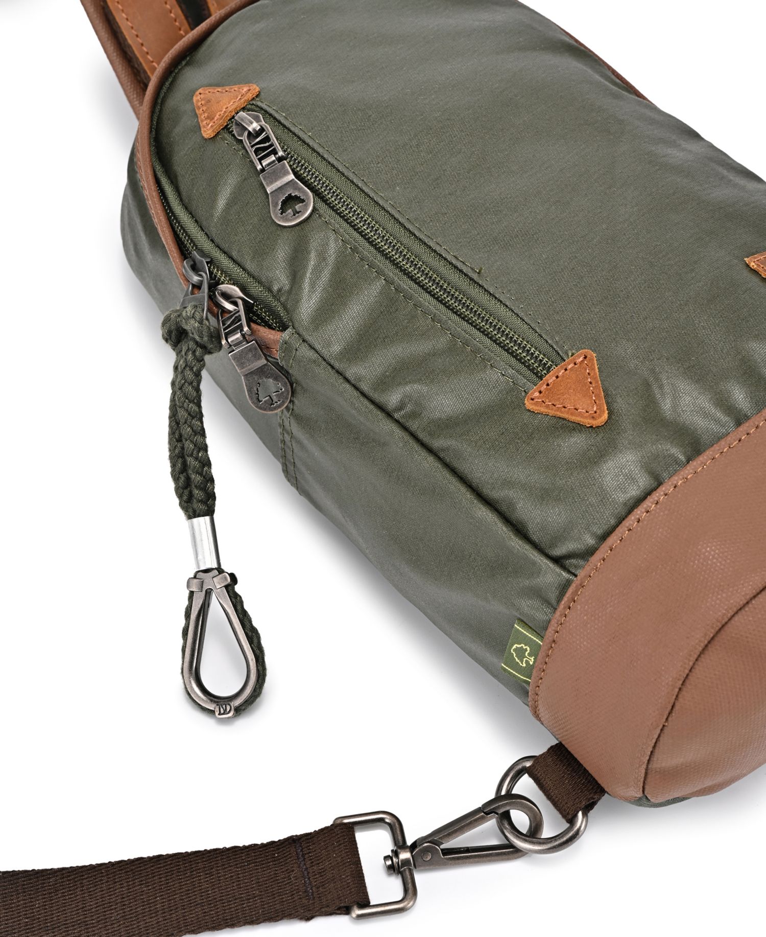 Urban Light Coated Canvas Sling Bag