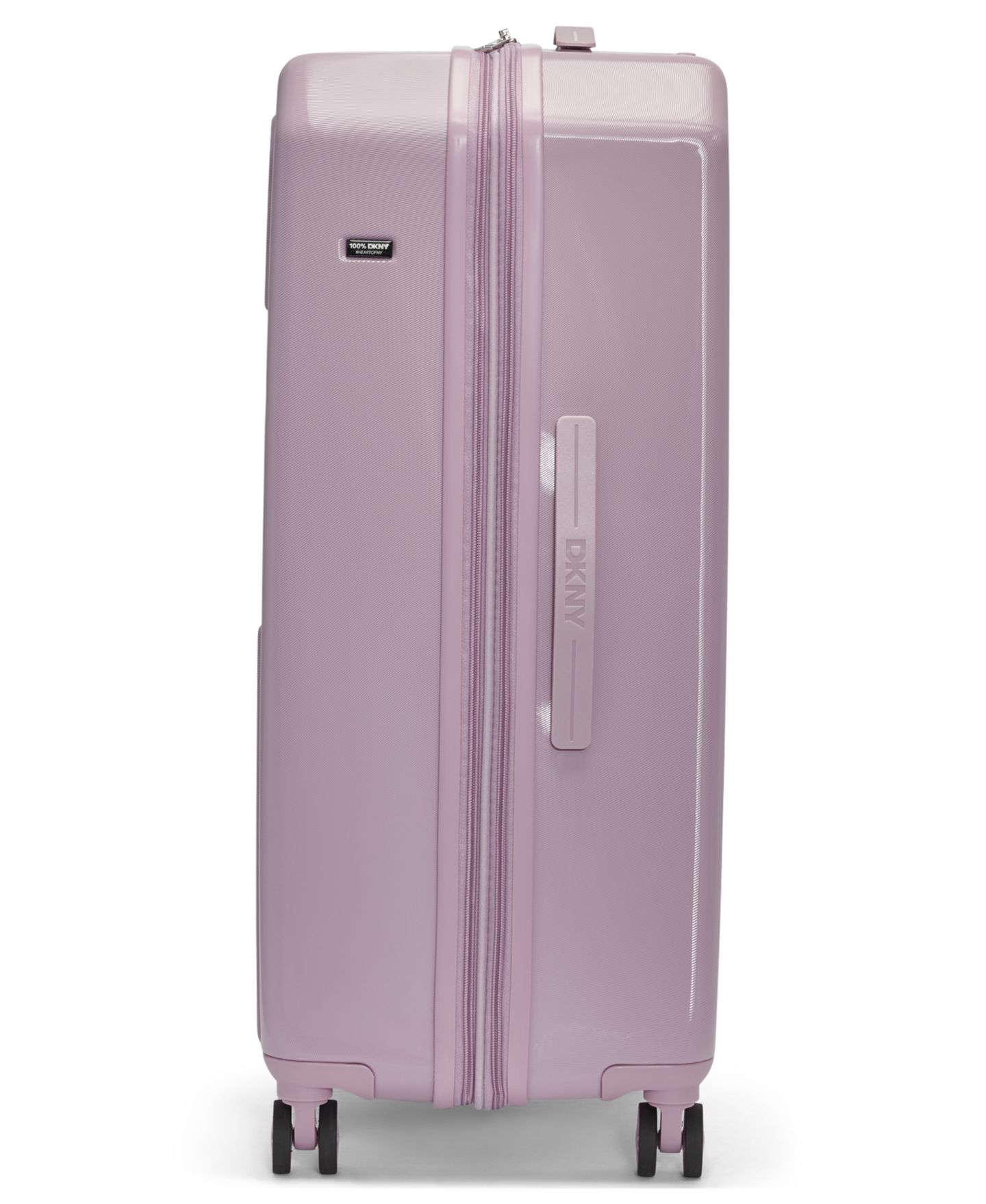 Чемодан DKNY Clean Cut Large Check-in Spinner, цвет: Лавандовый — фото 11
