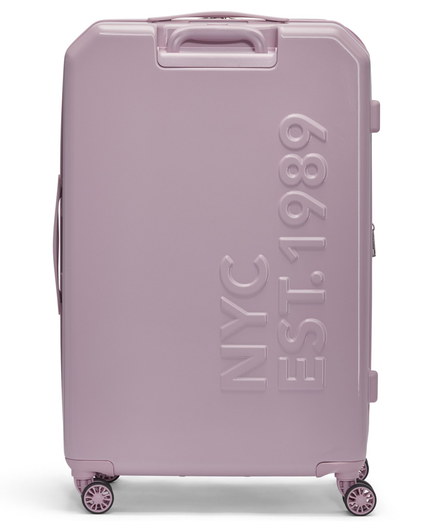 Чемодан DKNY Clean Cut Large Check-in Spinner, цвет: Лавандовый — фото 4