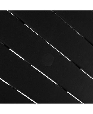 Kids Outdoor Patio Furniture HDPE 30" Wide Square Dining Table