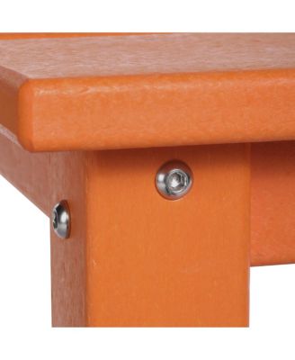 Kids Outdoor Patio Furniture HDPE 30" Wide Square Dining Table