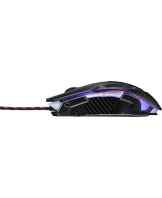Nitro Gaming Mouse III: 6D Optical Gaming Mouse with High 125MHz Polling Rate | 7 Colorful Breathing Lights with LED Logo and Pattern | 6 Optional DPI Shifts (800-7200) | 6 Buttons