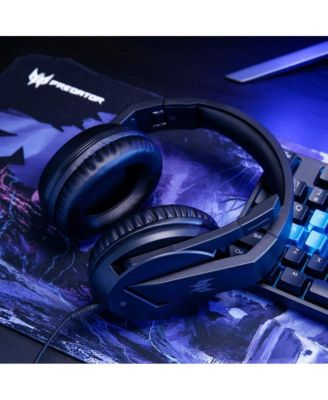 Predator Galea 311 True Harmony Sound Gaming Headset: 50mm Drivers - Rotatable Omni-Directional Mic with On-Cable Controls - Black, NP.HDS11.00B, (Pack of 1)