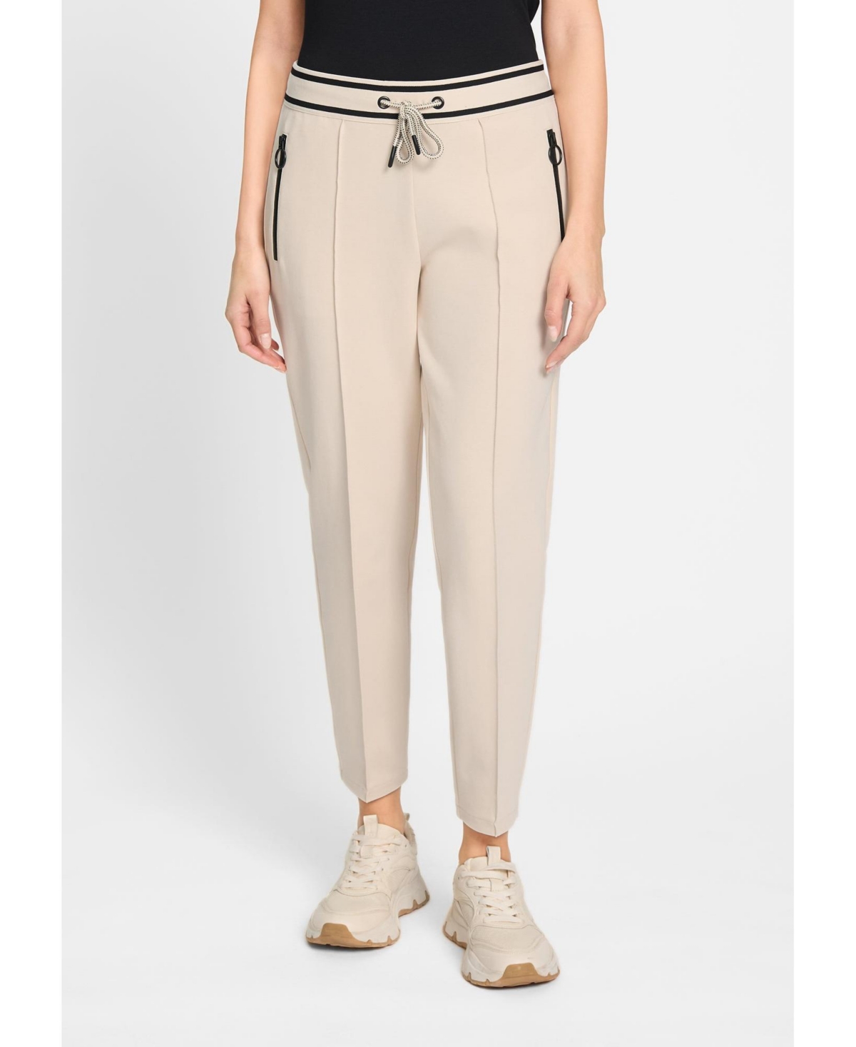 Women's Lisa Fit Jersey Knit Pull-On Pant - Canvas beige