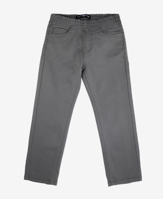 Little Boys Elastic Waist Five Pocket Commuter Pants