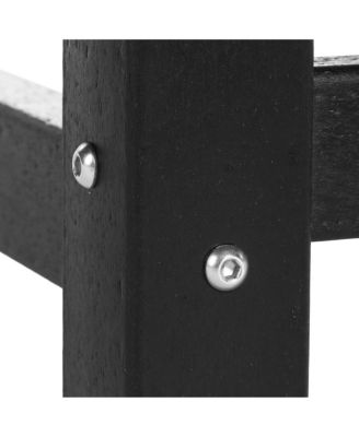 Kids Outdoor Patio Furniture HDPE 38" Wide Round Dining Table