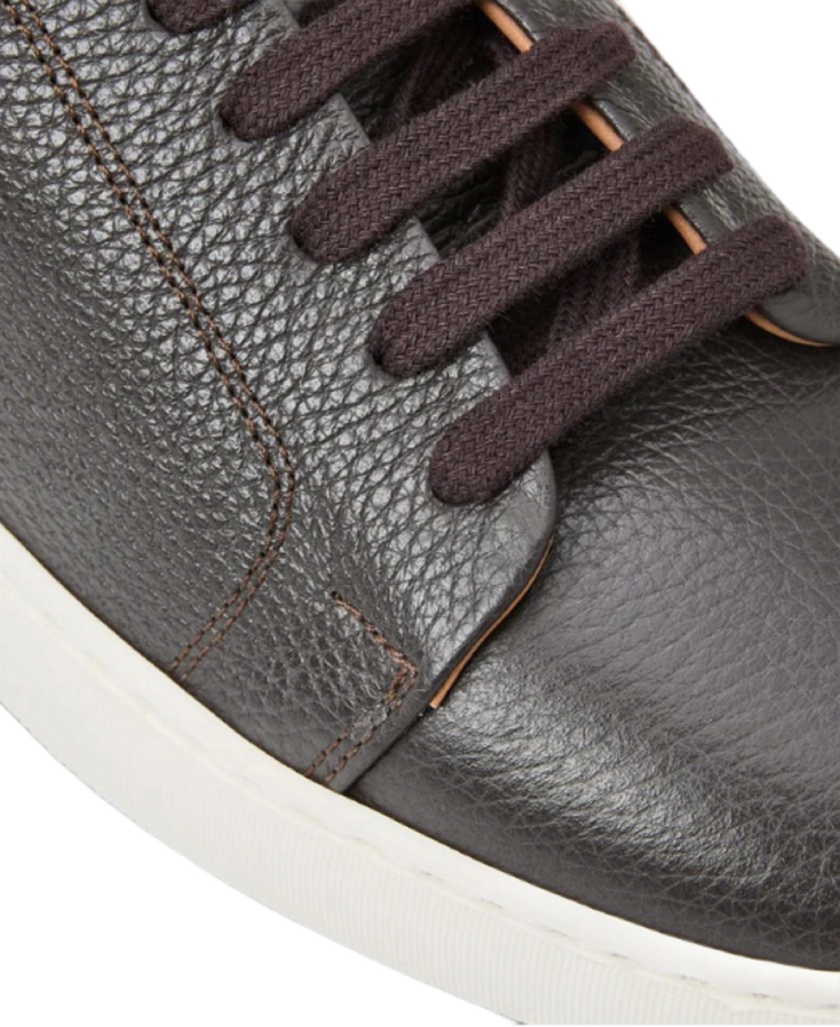 Bruno Magli Men's Salvatore Leather Casual Sneaker In Brown Tumbled