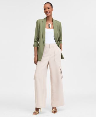 I.N.C. International Concepts - Women's Straight-Leg Cargo Pants