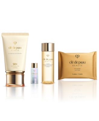Clé de Peau Beauté 4-Pc. Protect & Hydrate Skincare Set - Macy's