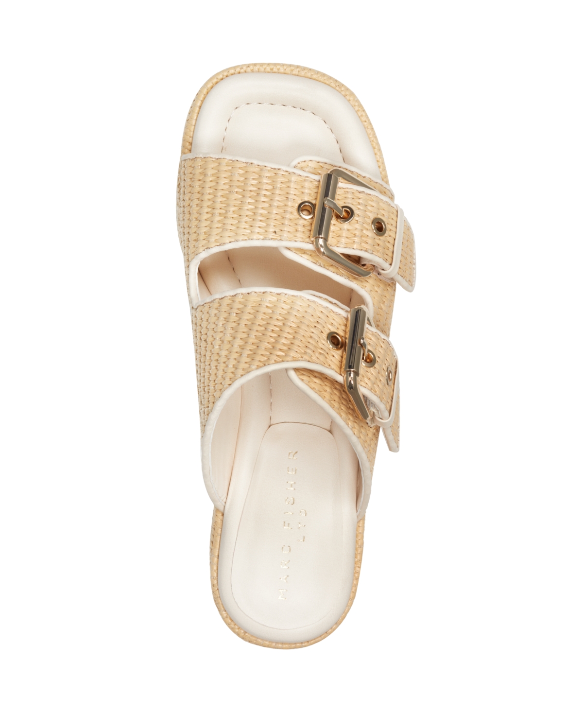 Marc Fisher Ltd Poppy Platform Sandal In Light Natural