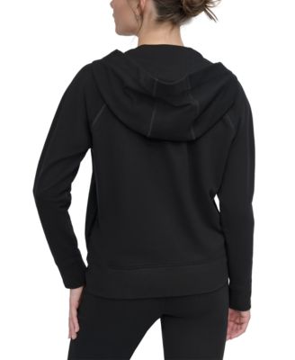 Sport Women's Two-Tone Zip-Front Long-Sleeve Hoodie