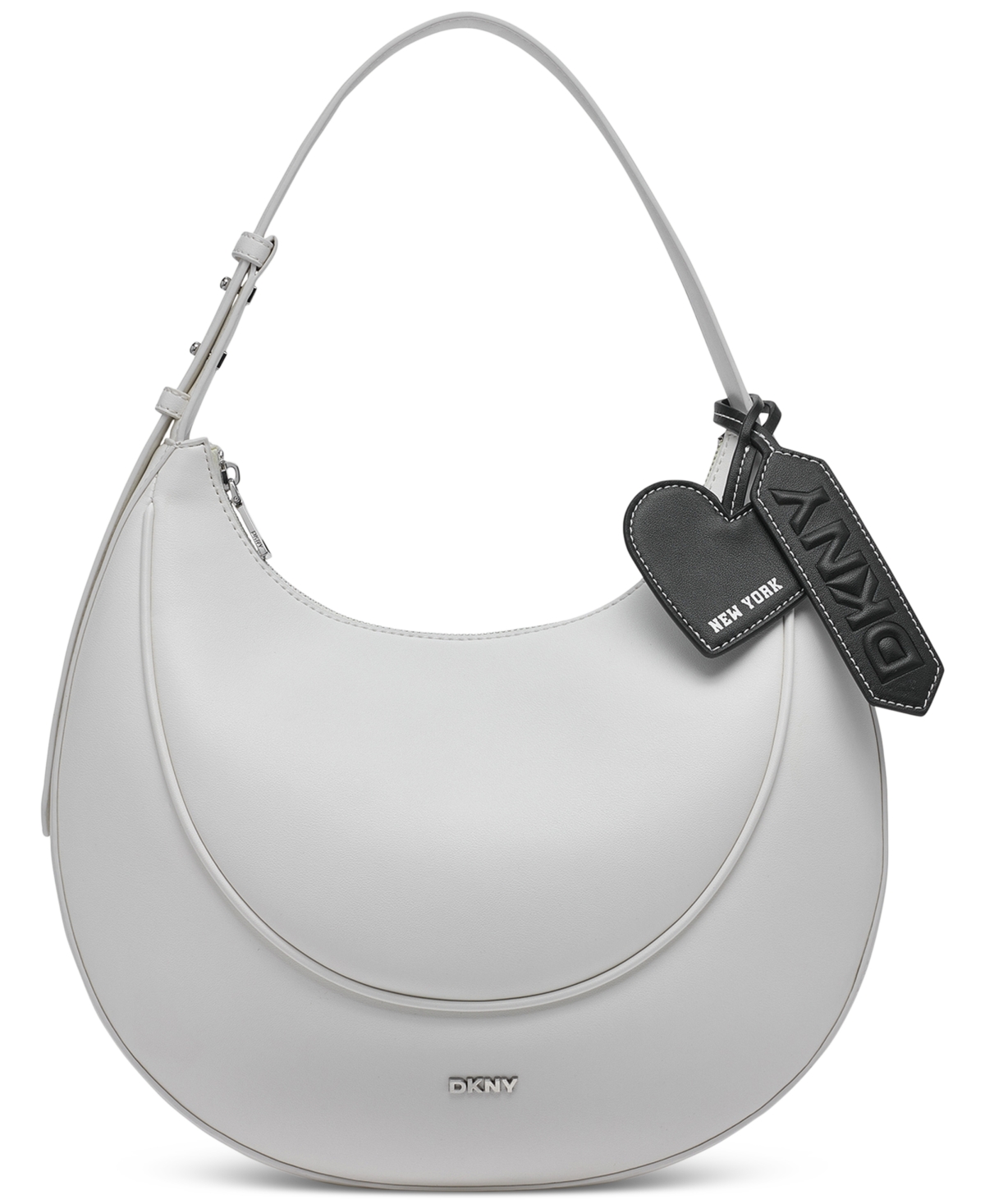 Sadie Medium Shoulder Bag - Black/silver