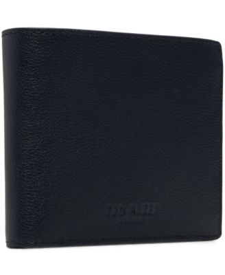 Темно-синий кожаный бумажник Ted Baker Pebble 