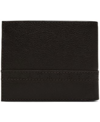 Темно-коричневый кожаный бумажник Ted Baker Pebble 