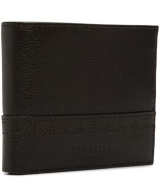 Pebble Dark Brown Leather Wallet 