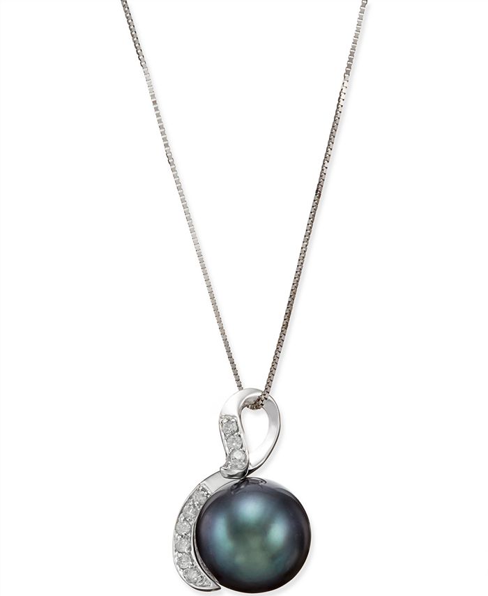 Macys tahitian cheap pearl necklace