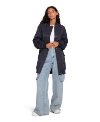 Women's Chasing You Long Bomber Jacket