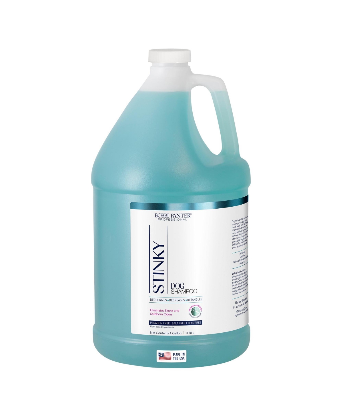 Bobbi Panter (Professional) Signature Stinky Dog Shampoo Vegetable Extract, Oat Protein, Vitamin E, Aloe Vera