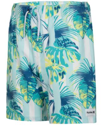 Hurley - Big Boys Cabana Stripe Swim Shorts