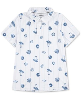 Hurley - Big Boys Printed Belmont Polo T-Shirt