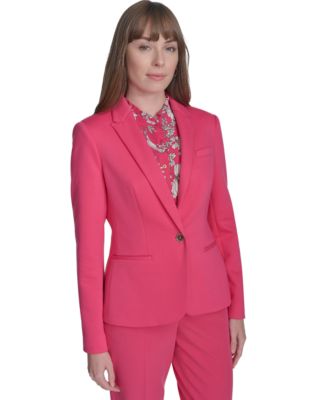 Tommy Hilfiger Women's One-Button Blazer Macy's