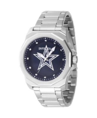 Men's 47920 NFL Dallas Cowboys Quartz 3 Hand Blue Dial Watch