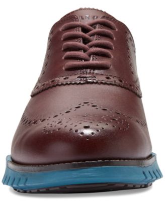 Men's ZERØGRAND Remastered Lace-Up Wingtip Oxford Shoes