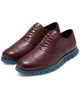 Men's ZERØGRAND Remastered Lace-Up Wingtip Oxford Shoes
